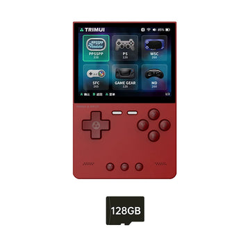 TRIMUI BRICK 2025 Retro Handheld Game Console 3.2'' IPS Screen Linux System Metal Back Panel Key LED Lighting